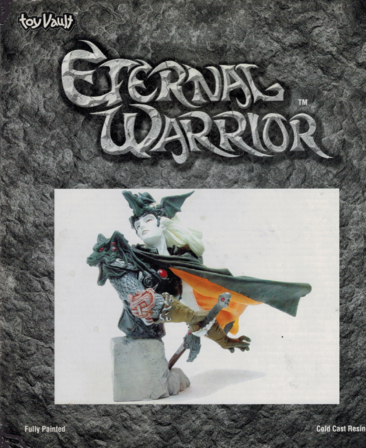 2004  <b><I>Eternal Warrior</I></b>, Toy Vault resin bust